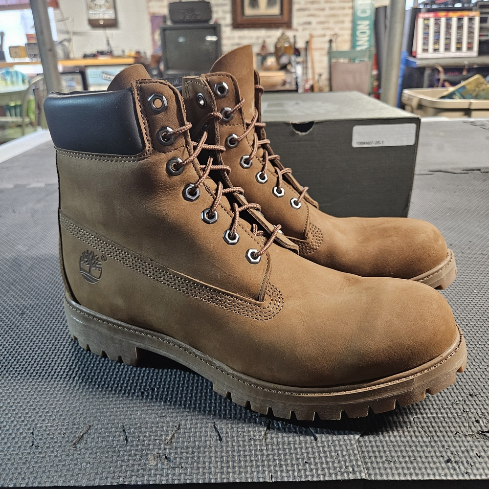 Timberland Premium 6" Brown Boots Size 11
